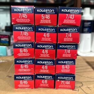 Koleston lot of reds, 15 total